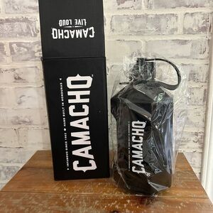 NEW Camacho XXL Black Water Jug Screw Top 2.L Water Bottle